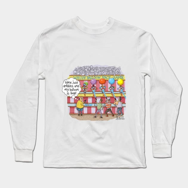 Clown Squirt Long Sleeve T-Shirt by macccc8